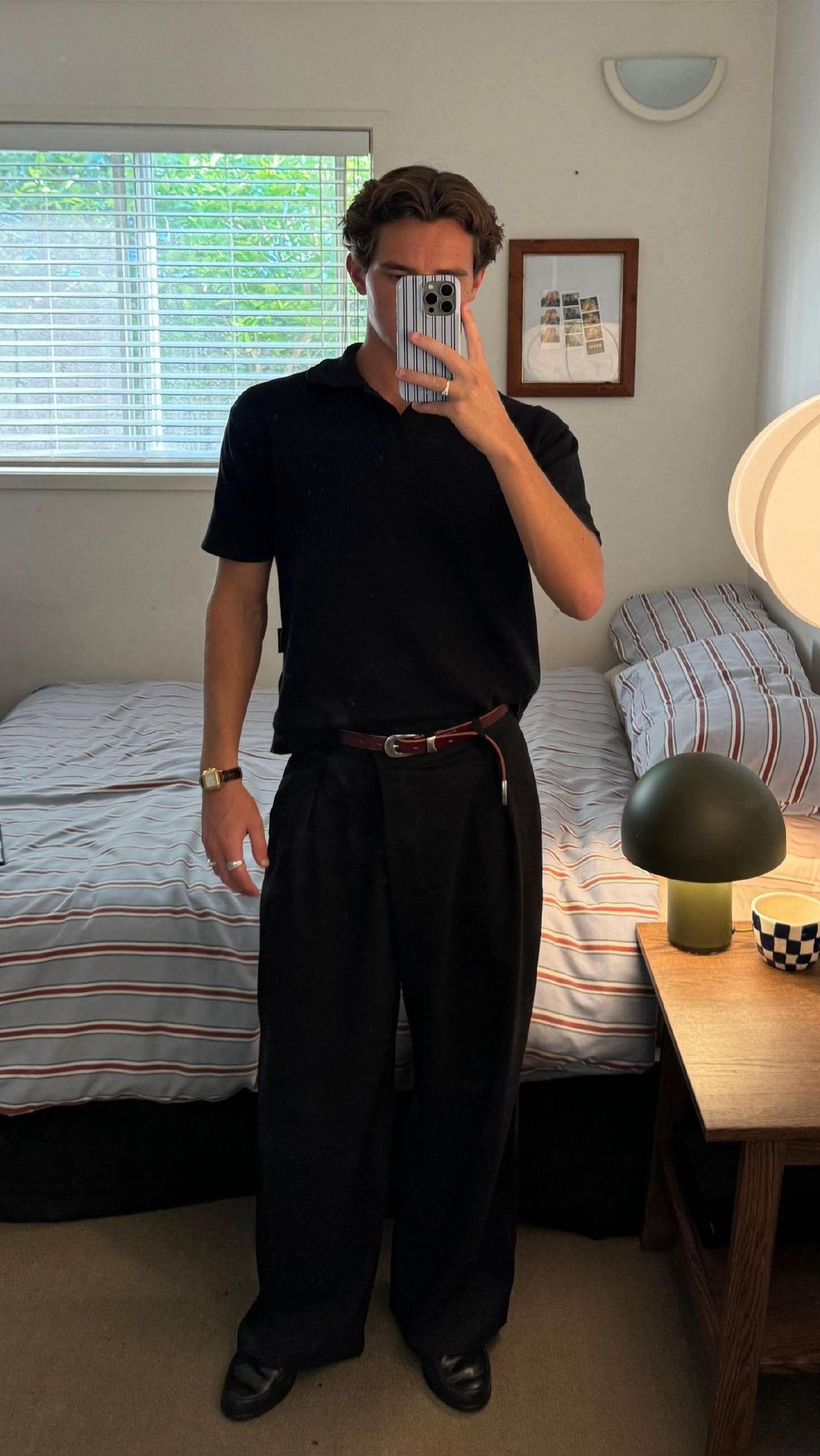 Wide-leg Suit Pants Men's Mopping Casual Pants
